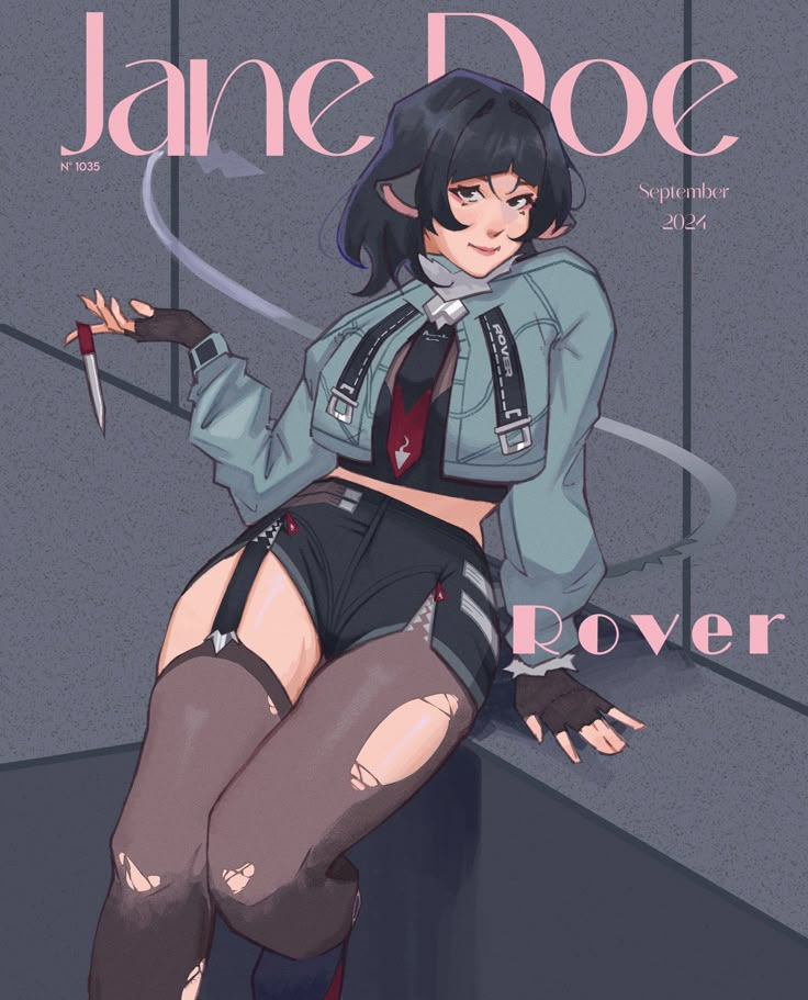 Rat Girl, Shojo Anime, Jane Doe, Instagram Cool, Anime Canvas Art, Pic Pose, Concept Art Drawing, Cool Poses, Anime Canvas