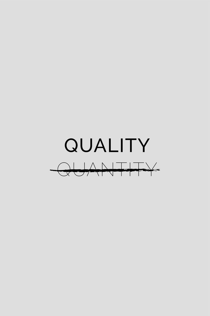 the word quality is written in black on a gray background