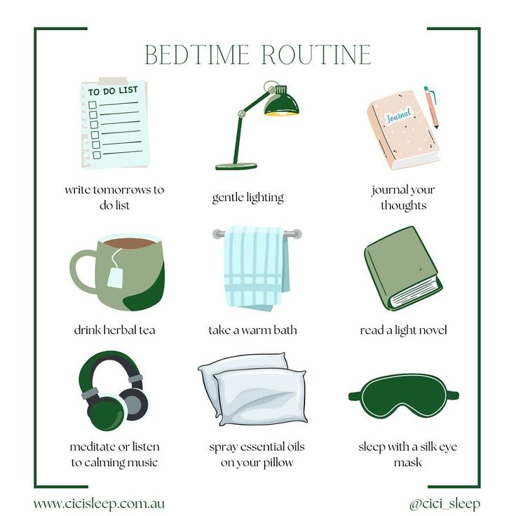 Bedtime routine for better sleep 💤 A routine is key to help trigger the body into winding down. Try one or two from this list before bed. Done consistently your body will soon associate these rituals as a sleep trigger. Nighty night xx School Night Routine, How To Be More Organized, Sleeping Issues, Sleep Rituals, Emotional Freedom Technique, Calming Music, Morning Habits, Sleep Issues, Sleep Routine