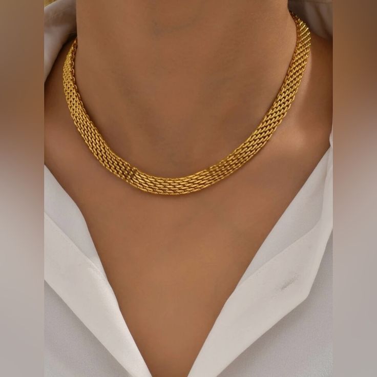 Gold Chain Link Necklace Gold Chain Link Necklace, Chain Link Necklace, Chain Link, Gold Chains, Womens Jewelry Necklace, Brand New, Jewelry Necklaces, Women Jewelry, Chain