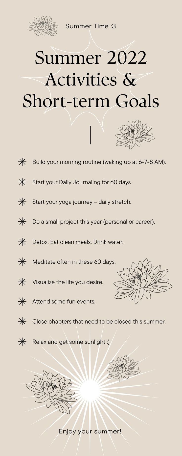 Short Term Goals Ideas Life, Short Term Goals Ideas, Morning Routine Template, Daily Stretches, 2022 Goals, Forearm Workout, Daily Schedule Template, Boss Motivation, Short Term Goals