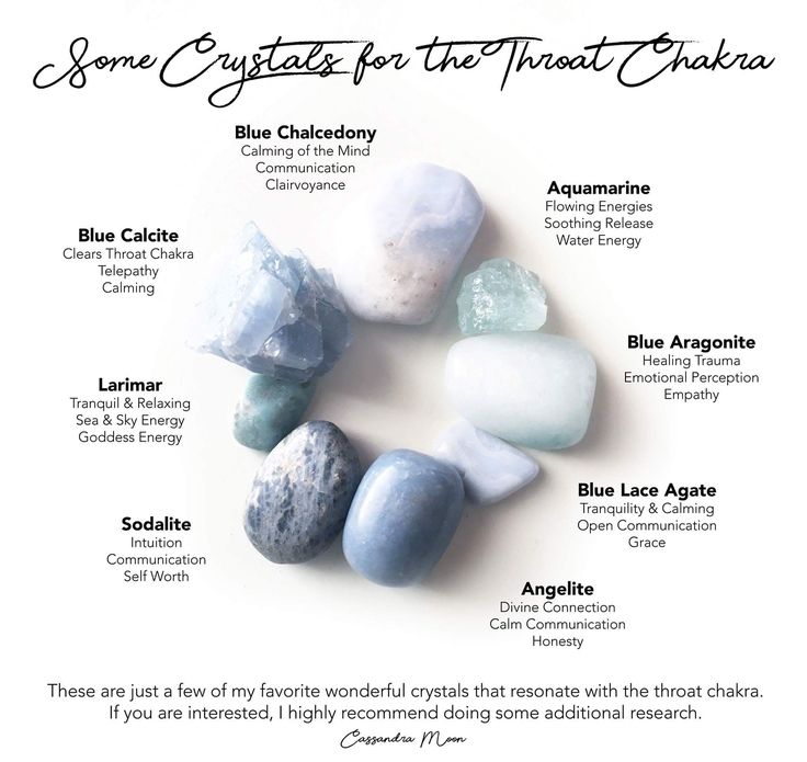 Crystal Identification, Throat Chakra Crystals, The Throat Chakra, Throat Chakra Healing, Chakra Healing Crystals, Quotes Of The Day, Goddess Energy, Crystal Therapy, Crystal Healing Stones