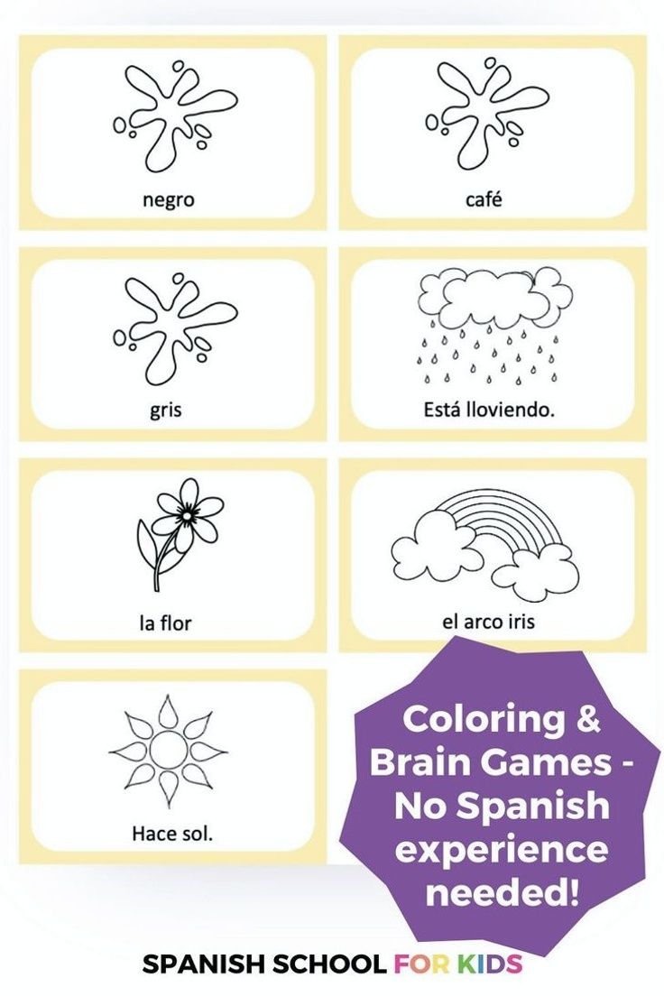 Make spring learning fun for your kids with these worksheets for kids coloring pages, word search, scavenger hunt & flashcards for Go Fish/Memory to help your kids learn Spanish easily. These spring worksheets for kids are great for all ages & are worksheets for kids printable activities to help your kids learn spring Spanish words easily. Get these worksheets for kids to color & more worksheets for kids in Spanish & worksheets for kids free printable activities at spanishschoolforkids.com.