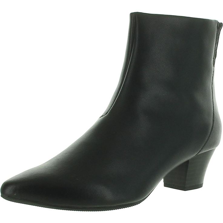 PRICES MAY VARY. A chic ankle boot in super-soft black leather, Teresa Boot combines classic design with expert fit and comfort credentials Responsibly sourced black leather upper Ultimate Comfort 5mm PU foam footbed delivers lasting cushioning Zip closure and stretch offer easy on/off and a secure fit Rubber sole delivers flexibility and stability Clarks Women's, Ankle Bootie, Leather Zipper, Soft Black, On Off, Ankle Booties, Fashion Boots, Bootie, Leather Women