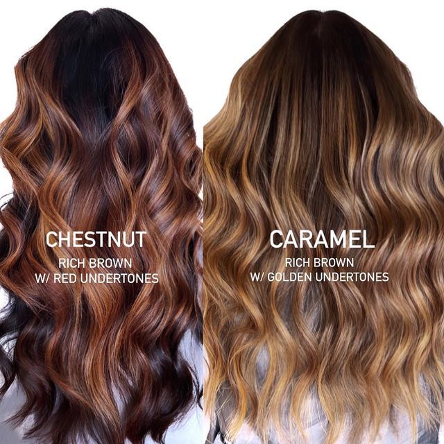 Red And Chestnut Hair, Autumnal Balayage Brunette, Brunette Balayage Hair Cinnamon, Fall Hair Brunette Caramel, Brunette With Cinnamon Highlights, Brown Honey Hair Balayage, Fall Brunette Hair Color Balayage 2023, Fall Ombre Hair Brunette Caramel, Fall Hair Auburn Caramel Highlights