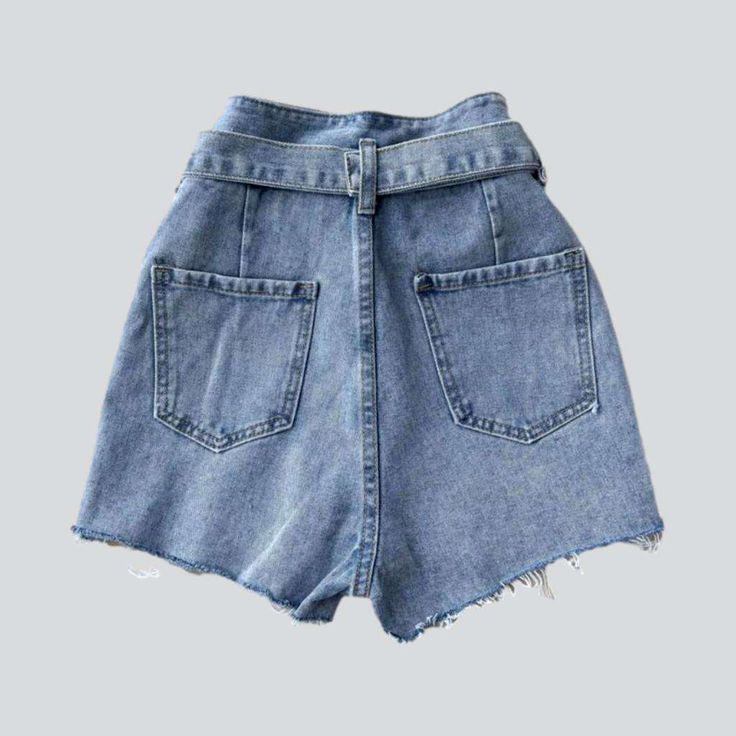 Introducing the 2023 Summer Collection's crystal fringe pocket denim shorts a trendy take on the iconic Y2K style! Step back in time and make a statement with this high-waist. skinny fit. embellished denim shorts.Why You'll Love It Y2K Style: Immerse yourself in the millennium's iconic fashion scene with this denim shorts. a symbol of youthful exuberance and chic sophistication. High-Waist: A timelessly flattering fit. perfect for any body type. Skinny Fit: Show off your curves while feeling rel Types Of Trousers, Crystal Fringe, Iconic Y2k, Denim Pattern, Y2k Denim, Denim Patterns, Embellished Denim, Iconic Fashion, Denim Trends