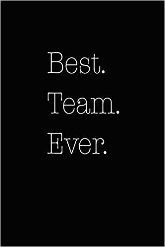 the words best team ever written in black and white on a black background with an image of