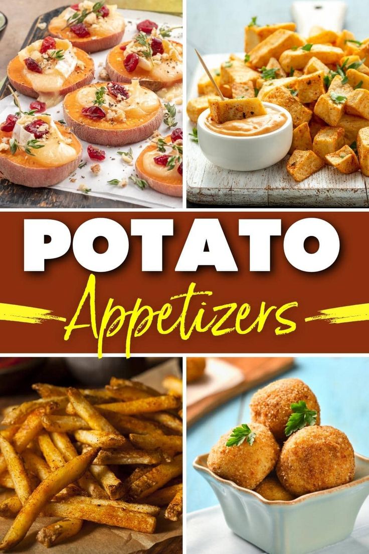 potato appetizers are the perfect side dish for any meal