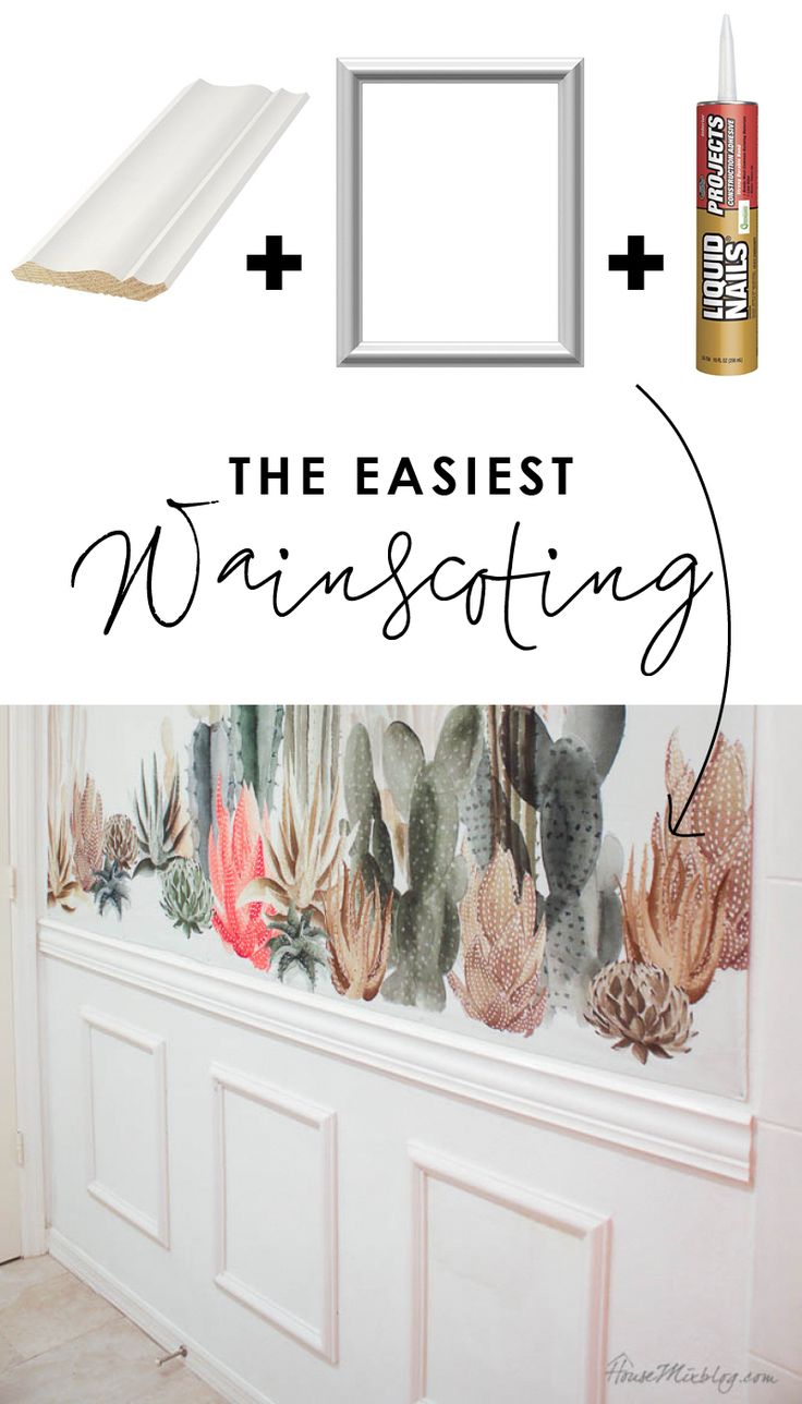 the easy way to paint a wall with watercolors and acrylic paints