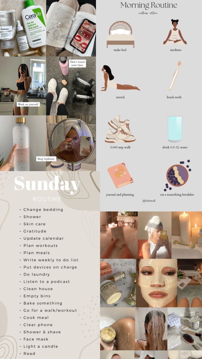 Sunday morning Routine🎧🛁🌸 Morning Routine Sunday, Sunday Morning Routine, Morning Routine Productive, Sunday Routine, Healthy Morning Routine, Routine Planner, Facial Skin Care Routine, Good Luck Quotes, Vision Board Inspiration