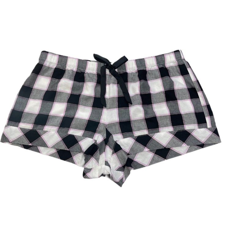 Brand : Victoria’s Secret Style : Very Sexy Flannel Shortie Panty Soft Thick Material Size : Xxl Color: White-Black Condition: New With Tags. Black Plaid Pajama Shorts, Victoria's Secret Pajama Shorts For Loungewear, Victoria's Secret Short Length Sleepwear For Loungewear, Victoria's Secret Cotton Pajama Shorts For Sleep, Victoria's Secret Cotton Pajama Shorts For Loungewear, Victoria's Secret Cotton Short Sleepwear, Casual Black Victoria's Secret Sleepwear, Black Casual Shorts For Sleepover, Victoria's Secret Cotton Pajama Shorts