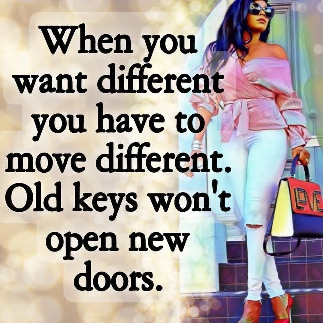 a woman in white jeans and pink top with an open new doors quote on it