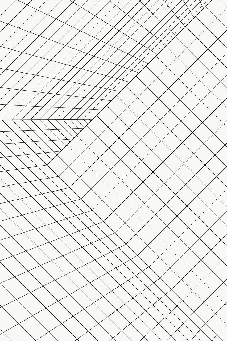 an image of a graph paper with lines going through the top and bottom half, all in different directions