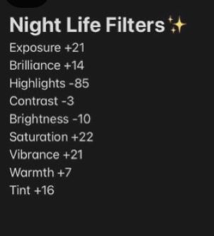 the night life filters are available for all kinds of devices