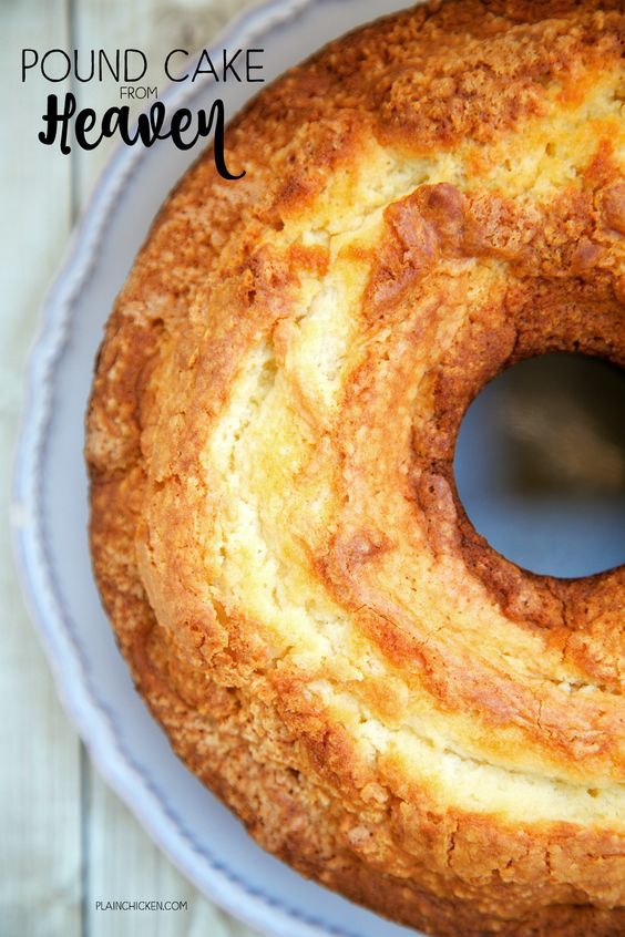 a round cake sitting on top of a white plate