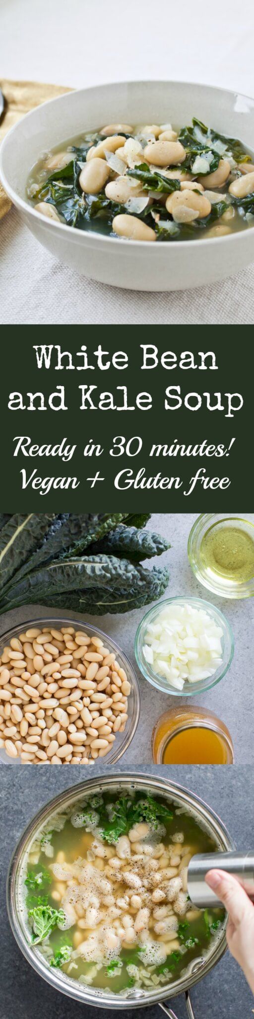 white bean and kale soup recipe in 30 minutes