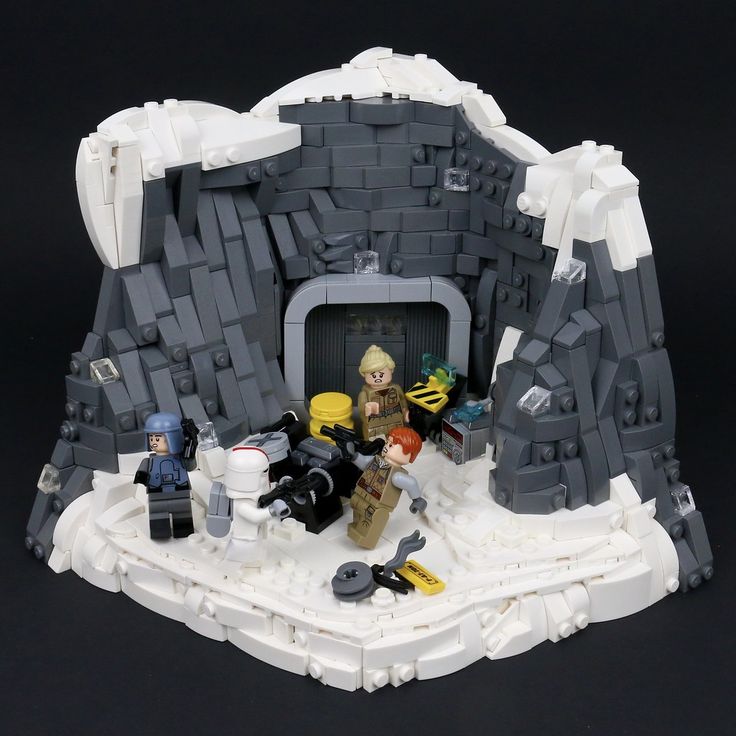 there is a lego set made to look like a cave