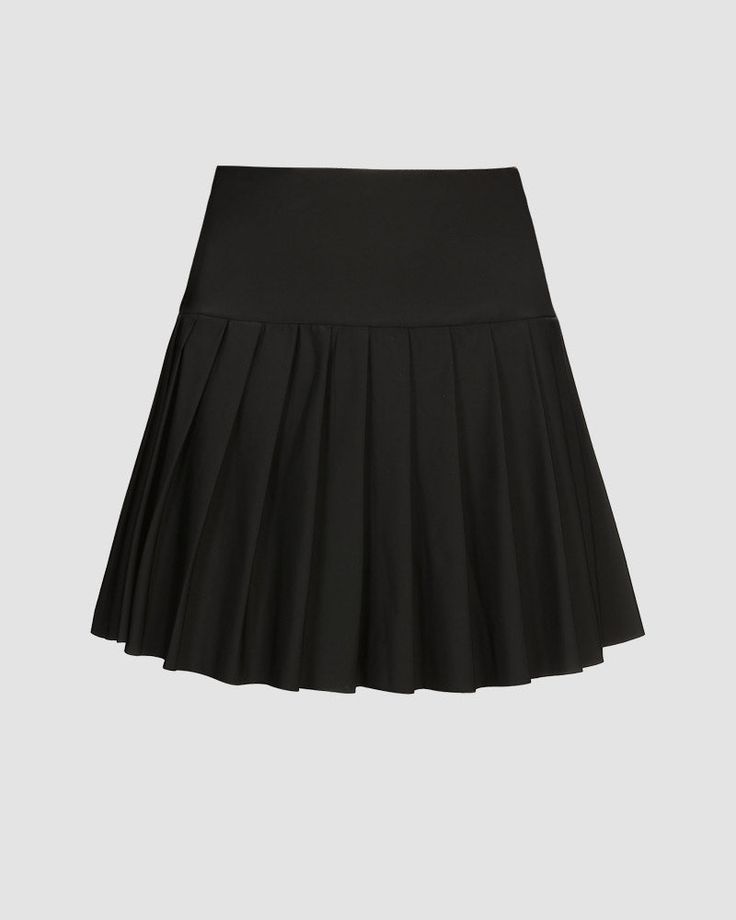 Details: Pleated skirt with hidden inner pocket to hold essentials. with breathable and quick-drying fabricSkirt Length: ShortMaterials: 80% Nylon + 20% Spandex