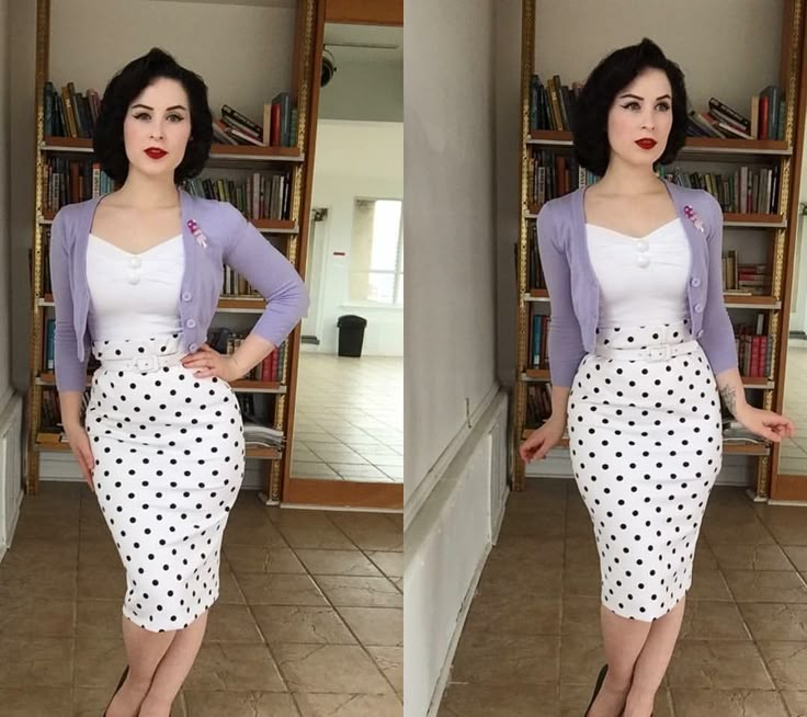 50s Style Outfits, Vintage Summer Outfits, The 50s Fashion, Office Vintage, Rockabilly Outfits, Pinup Style, Pin Up Outfits, Dapper Day, Rockabilly Style