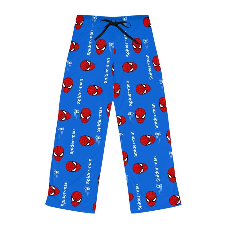 Add custom style to any loungewear collection with these custom-printed pajama pants. Their 100% polyester jersey knit fabric, along with the relaxed fit, makes for the ultimate comfort choice while kicking back at home. Meanwhile, the back elastic with the drawstring tie creates the perfect fit while the all-over-print adds a stylish dimension unique to your taste.  .: 100% polyester .: White seam thread .: Light fabric (6 oz/yd² (203 g/m .: Relaxed comfort fit .: Back elastic and black drawstring tie .: Sewn-in care label .: Assembled in the USA from globally sourced parts Casual Sweatpants With Elastic Waistband For Pajama Party, Casual Cotton Sweatpants For Pajama Party, Printed Cotton Bottoms For Pajama Party, Cotton Printed Bottoms For Pajama Party, Casual Blue Printed Sleepwear, Cotton Sweatpants With Elastic Waistband For Sleepover, Printed Blue Bottoms For Loungewear, Blue Printed Bottoms For Loungewear, Blue Printed Loungewear Bottoms