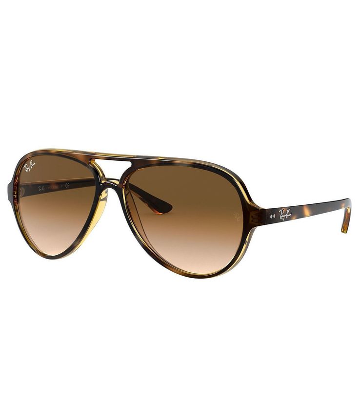 From Ray-Ban, these sunglasses feature:Plastic aviator shapeGradient lensUV protectionApprox. 59 mmImported. Ray Ban Tortoise Sunglasses, Ray Bands Women, Tortoise Aviator Sunglasses, Ray Bans Sunglasses Women, Rayban Sunglasses For Women, Ray Ban Sunglasses Women Aviators, Aviator Sunglasses Women, Preppy Sunglasses, Ray Bands