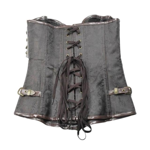 Brown Steampunk Corset The brown steampunk corset has a unique design that will fit your shape. Wear this special corset and shine among others! It brings a fantastic steampunk style to the one who wear it, will it be you? Design: sexy, eye-catching and innovative wear Easy to wear: lightweight and soft, it’s time to be gorgeous Occasions: cosplay lingerie, carnival clothes, parties, club wear Material: 90% polyester and 10% spandex Care instruction: only handwashing Check the size chart to choo Steampunk Overbust Corset With Corset Back, Carnival Clothes, Brown Overbust Steampunk Corset Dress, Luxury Black Steampunk Corset, Luxury Fitted Steampunk Corset, Steampunk Brown Underbust Corset, Brown Corset, Steampunk Items, Steampunk Corset