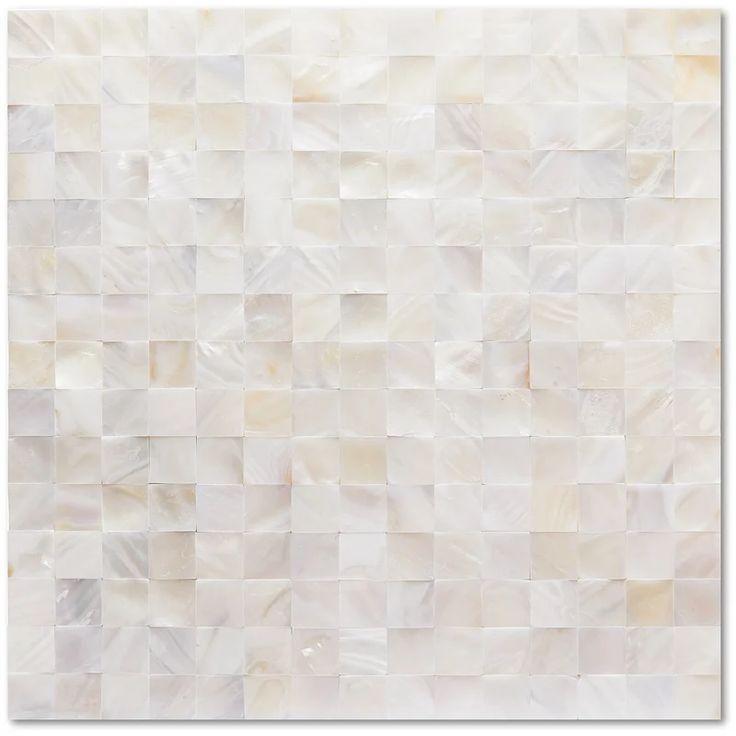 an image of a white tile pattern that looks like it is made out of mother of pearl