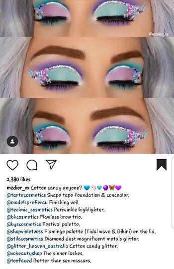 Rainbow Mermaid Makeup, Mermaid Make Up Ideas, Rainbow Unicorn Makeup Halloween, Mermaid Makeup Looks Eyeshadows, Ice Cream Make Up, Mermaid Eyeshadow Looks, Candyland Makeup Ideas, Kids Mermaid Makeup, Creative Eye Makeup Design