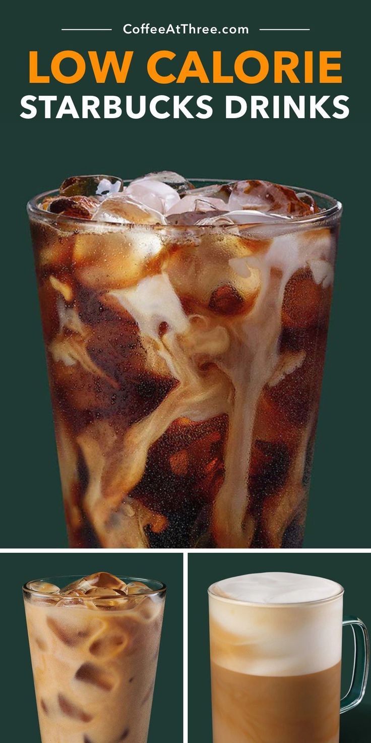 Looking for low calorie drink options at Starbucks? Here are 60 Starbucks drink under 150 calories. #starbucks #starbuckslowcalorie #lowcaloriedrinks #dietdrinks Decaf Starbucks Drinks, Low Cal Starbucks Drinks, Low Calorie Starbucks, Starbucks Calories, Low Calorie Alcohol, Low Calorie Starbucks Drinks, Summer Coffee Drinks, Caffeinated Drinks, Cold Brew Coffee Recipe