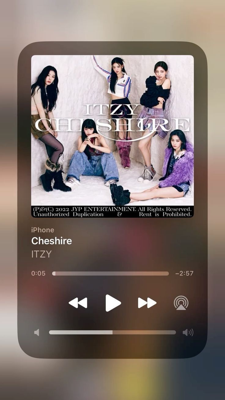 an mp3 player with the title'cheshire'on it