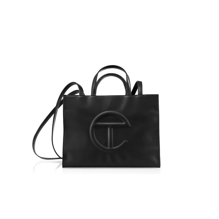 Telfar Medium Shopping Bag New In Box Authentic With Receipt Directly Form Website Telfar Bag Size, Telfar Medium Bag, Telfar Black Bag, Small Black Telfar Bag, Small Silver Telfar Bag, Telfar Handbags, Telfar Black, Telfar Shopping Bag, Telfar Bags