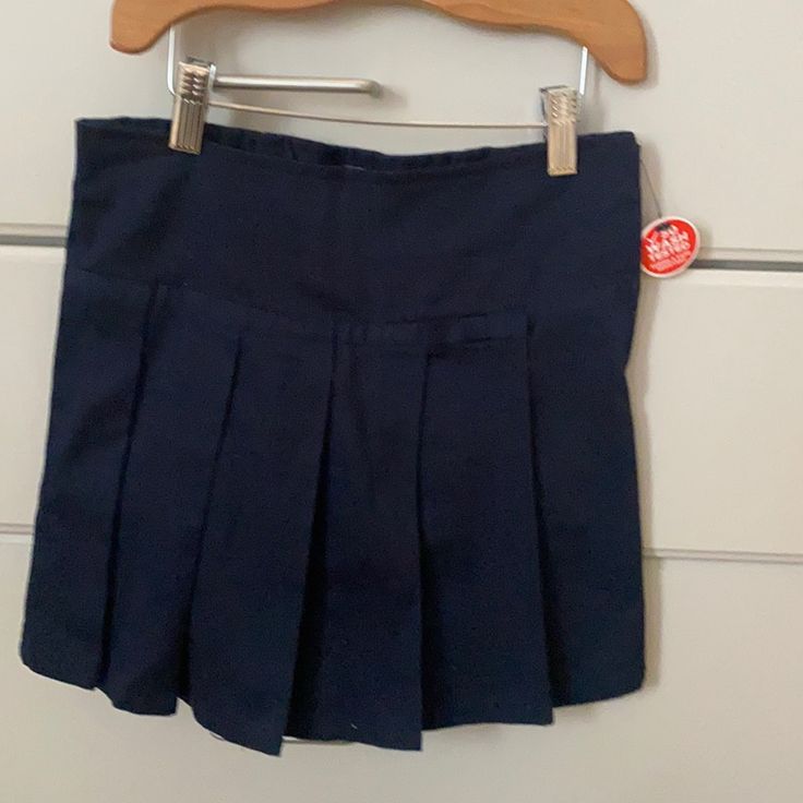 Nwt Navy Skirt With Shorts Inside. School Uniform Mini Skirt With Lining, School Mini Skirt With Lining, Cotton School Uniform Mini Skirt, School Cotton Stretch Skort, Cotton School Uniform Mini Skirt With Lining, School Uniform Lined Skirt, Cotton Skirted Skort For School Uniform, Cotton School Uniform Mini Tennis Skirt, Cotton Mini Tennis Skirt School Uniform