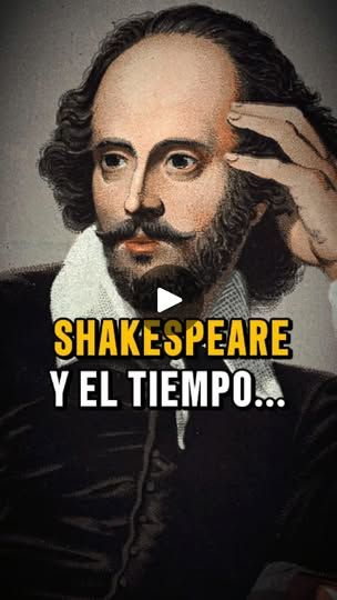 shakespeare y el tempo - screenshote with the caption in spanish