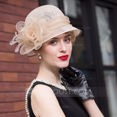 [AU$70.00] Ladies' Unique Cambric Bowler/Cloche Hat Cute Hats For Women, Cappello Cloche, Horse Driving, Special Occasion Hats, Derby Horse, Wedding Casual, Hat Wedding, Ladies Hats, Hats Fashion