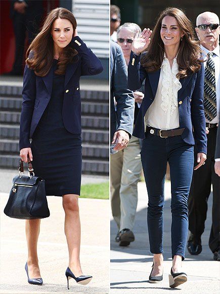 Kate Middleton Style | PEOPLE.com Smythe Blazer, Herzogin Von Cambridge, Looks Kate Middleton, Kate Middleton Outfits, Look Office, Kate Middleton Photos, Royal Castles, Middleton Style, Kate Middleton Style