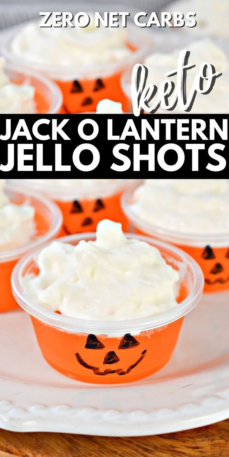 halloween jello shots with text overlay