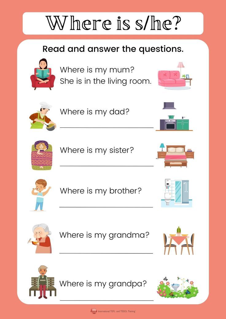 a printable worksheet for reading about grandmas and grandpa's house