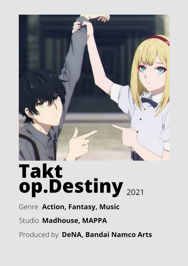 two anime characters holding hands with the caption take it up destiny 2012