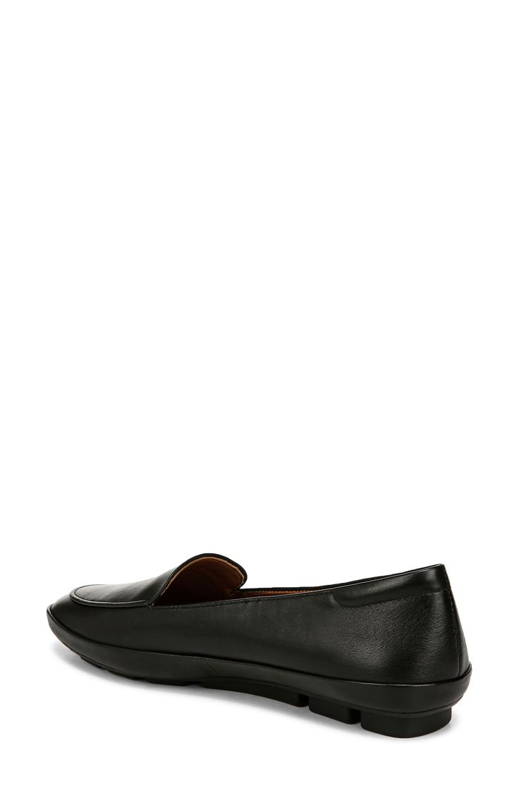 A classic moc toe and rich leather upper add timeless elements to a sophisticated loafer set on a cushioned footbed for lasting comfort. Cushioned footbed with Contour+ technology and arch support Leather upper/synthetic lining and sole Imported Cushioned Slip-on Loafers For Office, Classic Slip-on Flats With Arch Support, Classic Slip-ons With Arch Support And Flat Heel, Synthetic Loafers With Arch Support For Work, Workwear Synthetic Loafers With Arch Support, Classic Synthetic Slip-ons With Leather Footbed, Classic Oxfords With Cushioned Footbed, Classic Flat Slip-ons With Leather Footbed, Classic Oxfords With Cushioned Footbed And Flat Heel