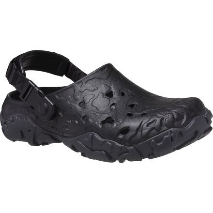 When adventure calls but we still want our feet to breathe, we reach for the Crocs All-Terrain Atlas Clog. Like other Crocs, these adventure sandals are made up of a lightweight, responsive, and durable Croslite material. Unlike other crocs, these sandals boast a buckle closure that locks in a reliable fit and feel. Comfortable Slip-resistant Sport Sandals For Outdoor Activities, Black Waterproof Slip-on Sport Sandals, Black Non-slip Sport Sandals For Outdoor, Slip-resistant Closed Toe Sandals For Outdoor Activities, Casual Outdoor Sport Sandals With Slip-resistant Sole, Black Waterproof Sport Sandals For Outdoor, Casual Slip-resistant Sport Sandals For Outdoor, Durable Black Sandals For Outdoor Activities, Closed Toe Slip-resistant Outdoor Sandals