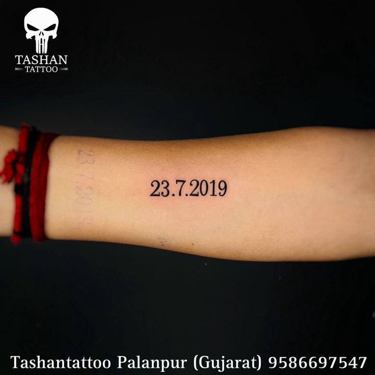 TashanTattoo
AshokTattooWala
S.4.5,Tirupati plaza
Opp. New bus stand
Near gd modi collage
Palanpur (gujrat)
9586697547
9687533310 Birthday Date Tattoos Men, Date Tattoos Men, Tattoo With Dates, Birthday Date Tattoos, Tattoo Date, Date Tattoo, Date Tattoos, Tattoos Men, Men Tattoo