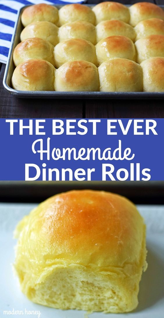 the best ever homemade dinner rolls