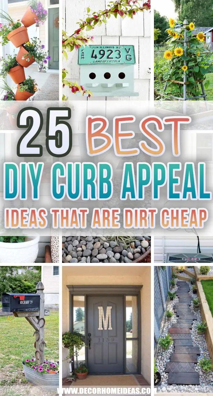 the 25 best diy curb appeal ideas that are dirt cheap