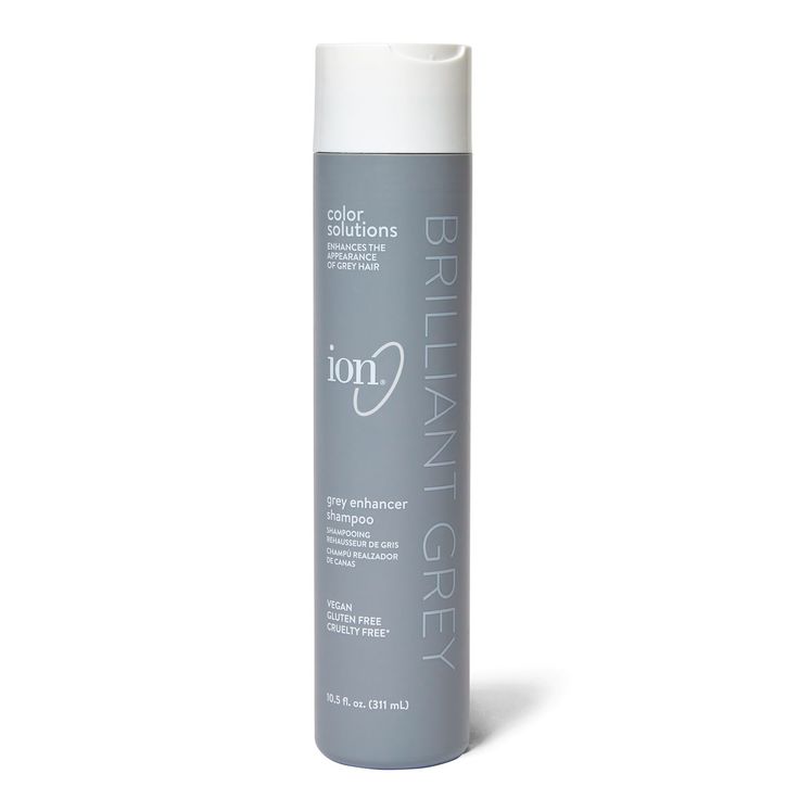 Brilliant Grey Enhancer Shampoo Ion Brilliant Grey Enhancer Shampoo  |  Sally Beauty Shampoo For Gray Hair, Light Blonde Hair, Sally Beauty, White Blonde, Color Shampoo, Light Blonde, Wet Hair, Grey Hair, All Hair Types