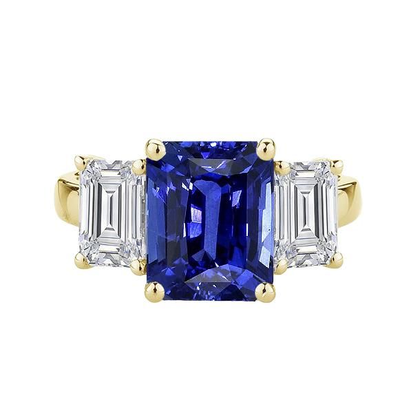 METAL SPECIFICATIONS Yellow Gold 14K STONE SPECIFICATIONS Stone Name : Blue Sapphire and Diamond Stone Cut : Radiant and Emerald Stone Details : There is one radiant cut sapphire approx. 2.50 carats (Approx. Size 8 x 7 mm) and approx. 1 carat of diamonds on the sides. Natural earth mined stones. Color : G Clarity : VVS1 Quality of Sapphire : AAA Sapphire Treatment : Heated Total : Approx. 3.50 Carats RING SPECIFICATIONS Size : 6.5 (Can ship in any size, please send us a message about size after Emerald Diamond Ring, Emerald Stone, Stone Cuts, Emerald Diamond, Emerald Cut, 1 Carat, Diamond Stone, Blue Sapphire, Emerald