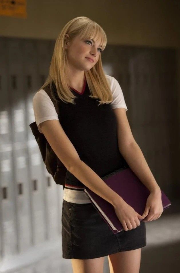 Emma Stone Blonde, Spiderman Gwen Stacy, Emma Stone Gwen Stacy, Emily Stone, Alicia Vikander, Nerdy Girl, Gwen Stacy, Christina Hendricks, Emma Stone