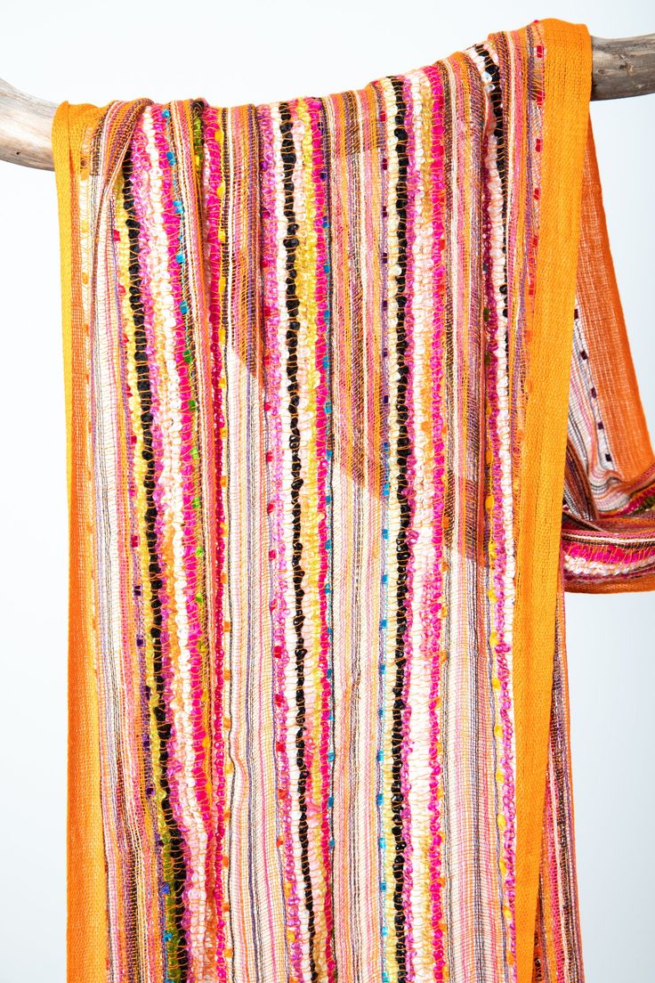 Nothing like a light colorful layer to accent your style and elevate your wardrobe. Each of these confetti scarves is full of color, texture, and tassels... what more could you ask for? Where will you wear yours? Teal Yellow, Purple Teal, Lightweight Scarf, Orange And Purple, Blue Orange, Orange Color, Confetti, Your Style, Tassels