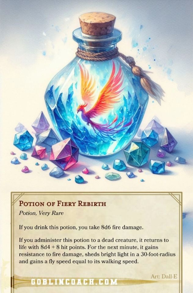 a card with an image of a bird in a bottle