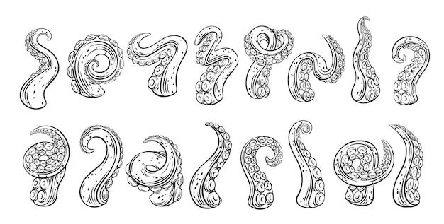 the letters are made up of swirls and dots, with an intricate design on each letter