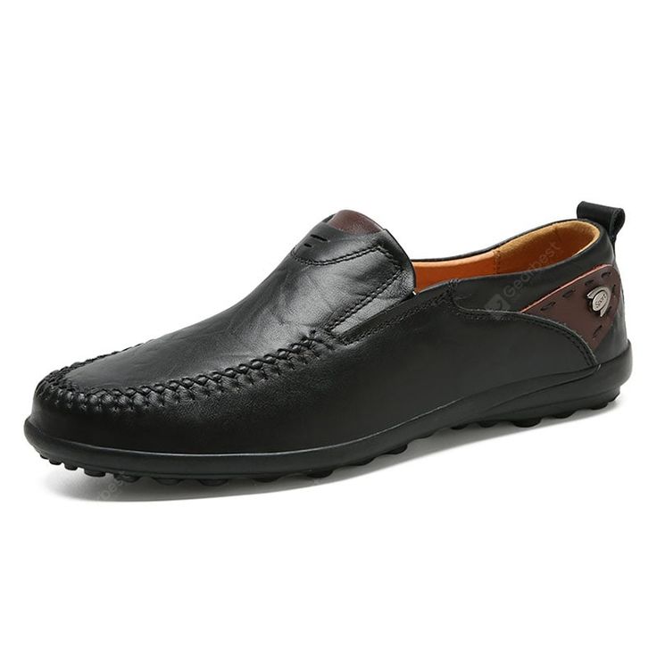 Just $28.92, buy Casual Driving Flat Shoe for Men online shopping at Gearbest.com Mobile. Sport Slippers, Italian Shoes For Men, Italian Loafers, Mens Casual Leather Shoes, Mens Loafers Casual, Branded Shoes For Men, Mens Slip On Shoes, Flat Shoe, Casual Leather Shoes